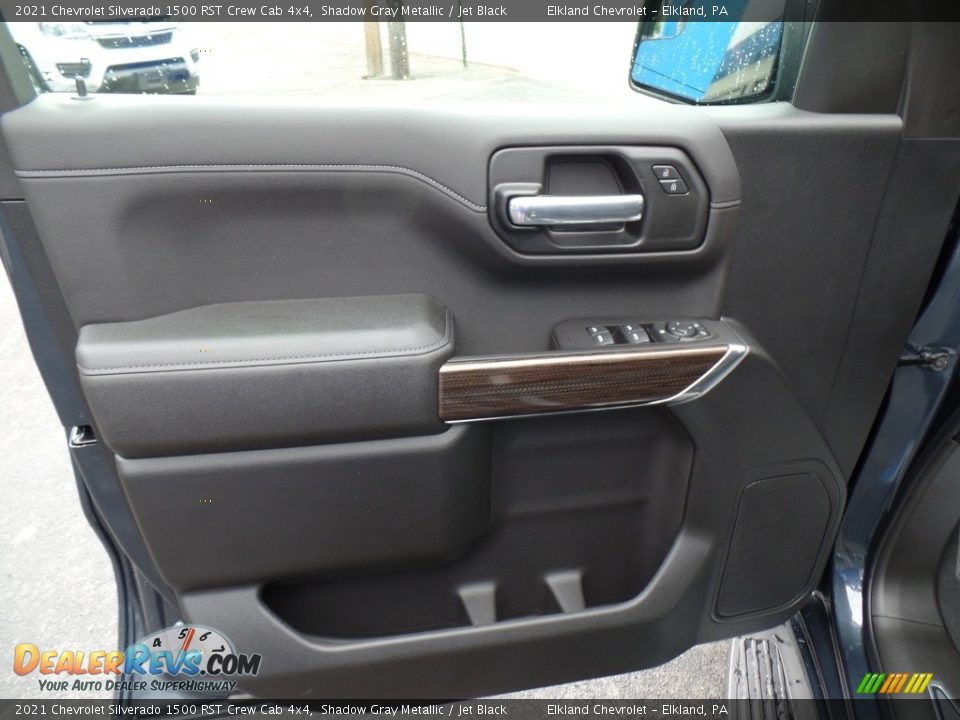 2021 Chevrolet Silverado 1500 RST Crew Cab 4x4 Shadow Gray Metallic / Jet Black Photo #16