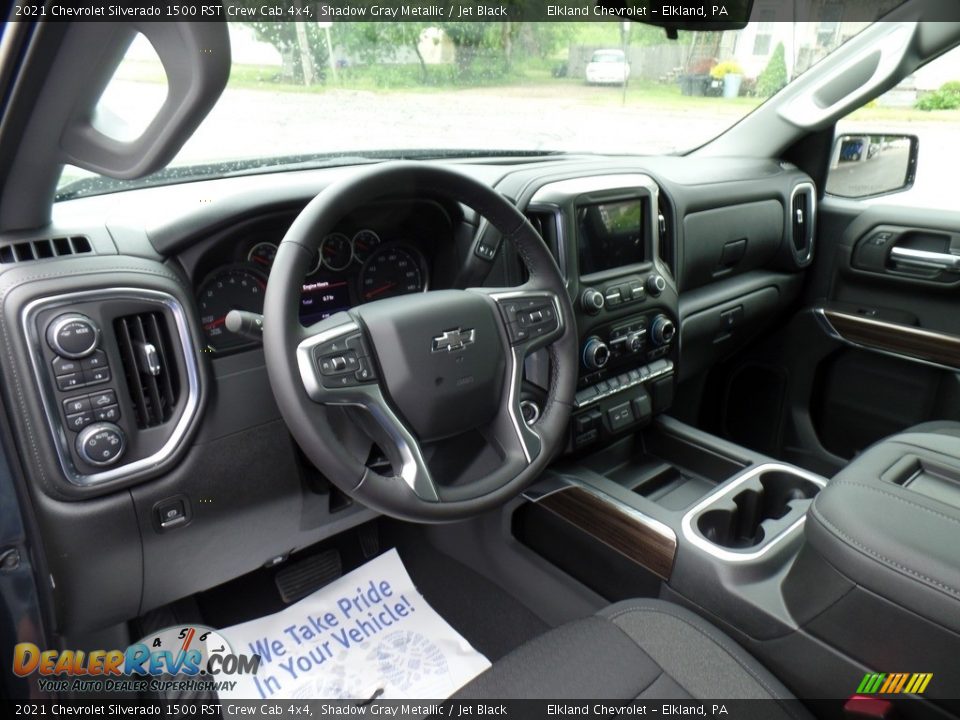 2021 Chevrolet Silverado 1500 RST Crew Cab 4x4 Shadow Gray Metallic / Jet Black Photo #19