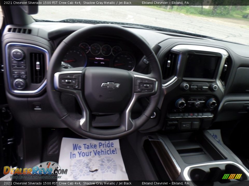 2021 Chevrolet Silverado 1500 RST Crew Cab 4x4 Shadow Gray Metallic / Jet Black Photo #20