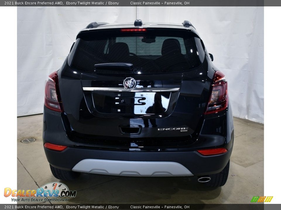 2021 Buick Encore Preferred AWD Ebony Twilight Metallic / Ebony Photo #3