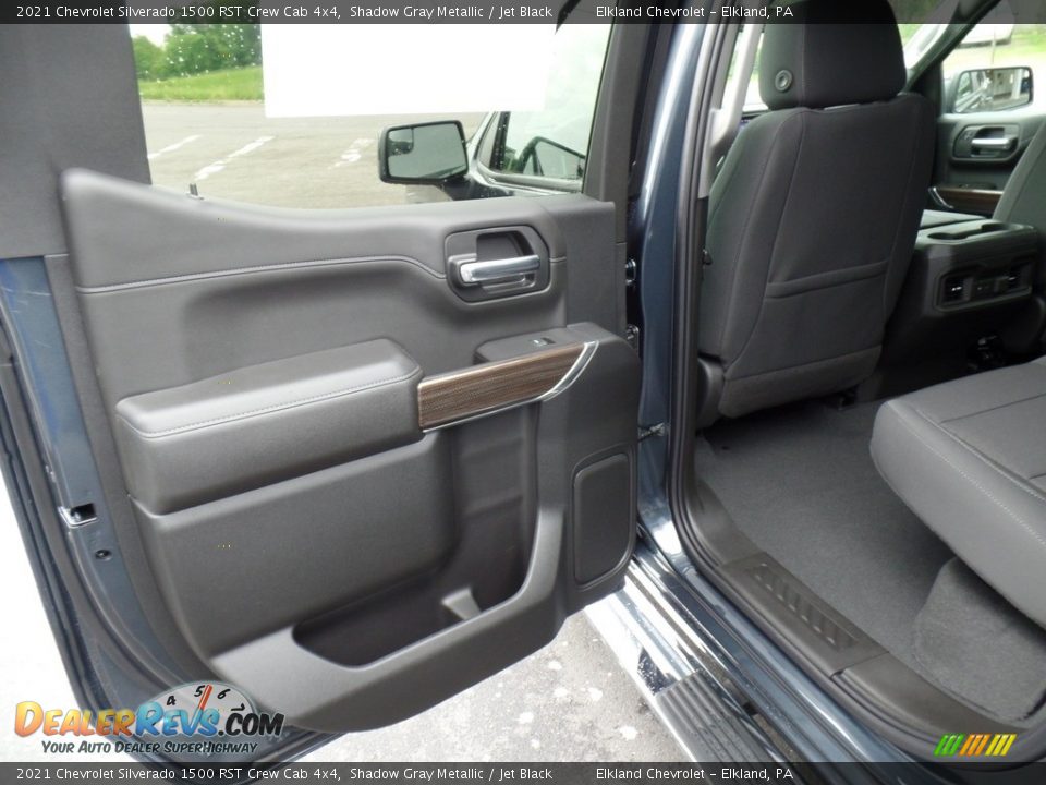 2021 Chevrolet Silverado 1500 RST Crew Cab 4x4 Shadow Gray Metallic / Jet Black Photo #36