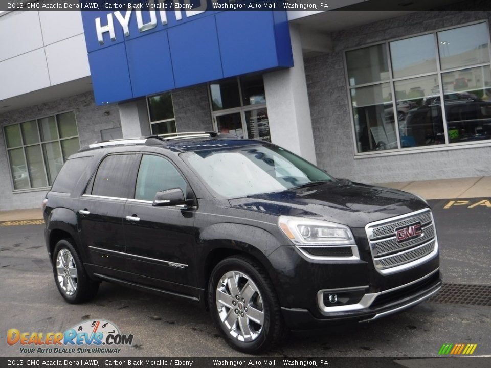 2013 GMC Acadia Denali AWD Carbon Black Metallic / Ebony Photo #1