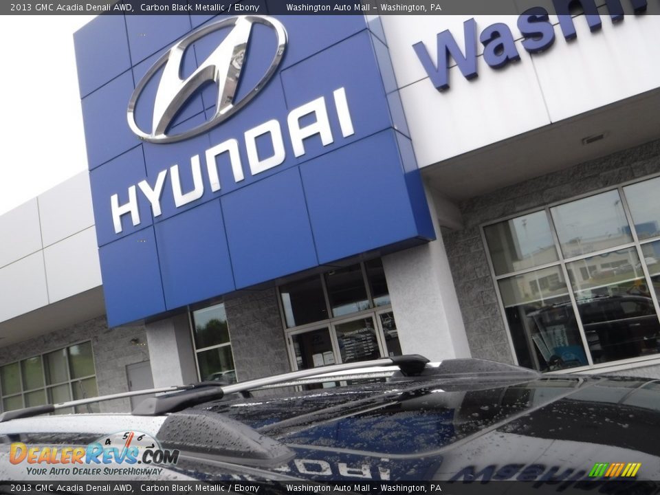 2013 GMC Acadia Denali AWD Carbon Black Metallic / Ebony Photo #4
