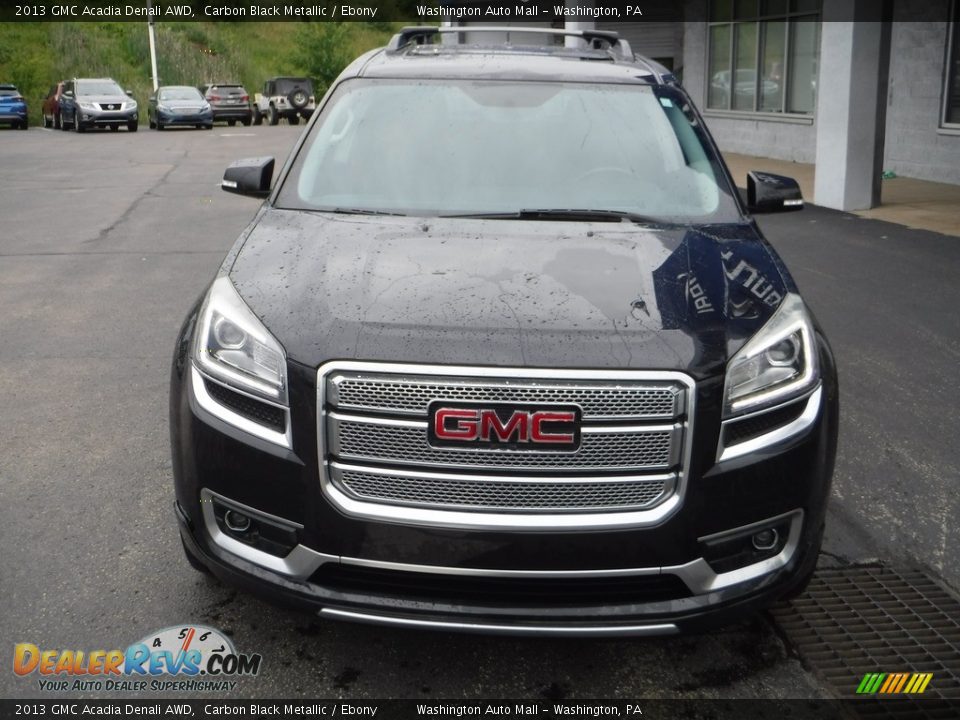 2013 GMC Acadia Denali AWD Carbon Black Metallic / Ebony Photo #5