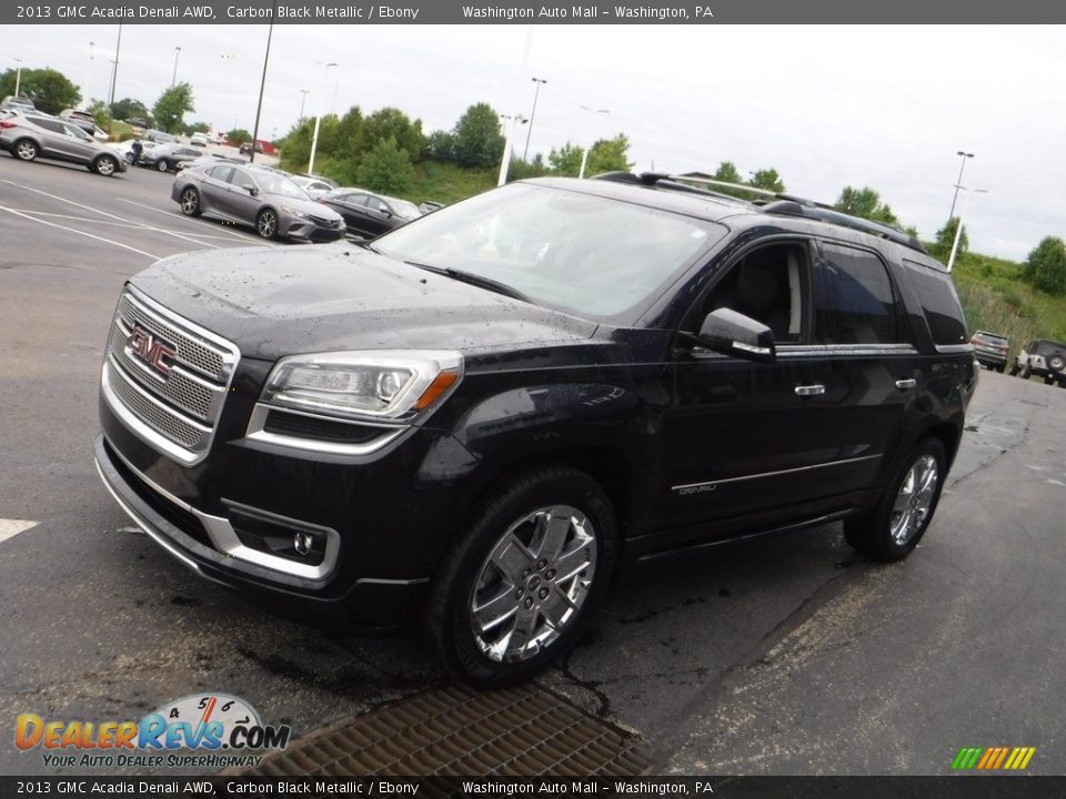 2013 GMC Acadia Denali AWD Carbon Black Metallic / Ebony Photo #6
