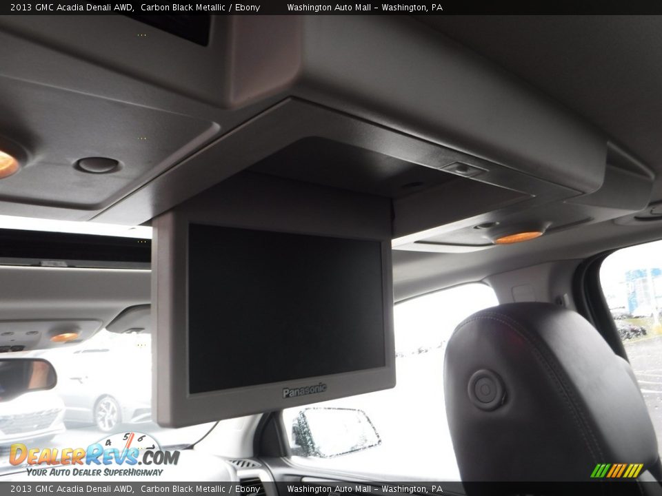 2013 GMC Acadia Denali AWD Carbon Black Metallic / Ebony Photo #12