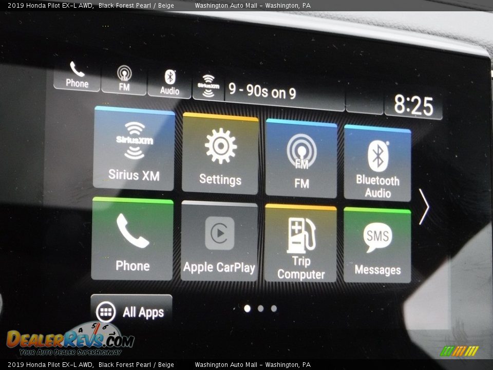 2019 Honda Pilot EX-L AWD Black Forest Pearl / Beige Photo #20