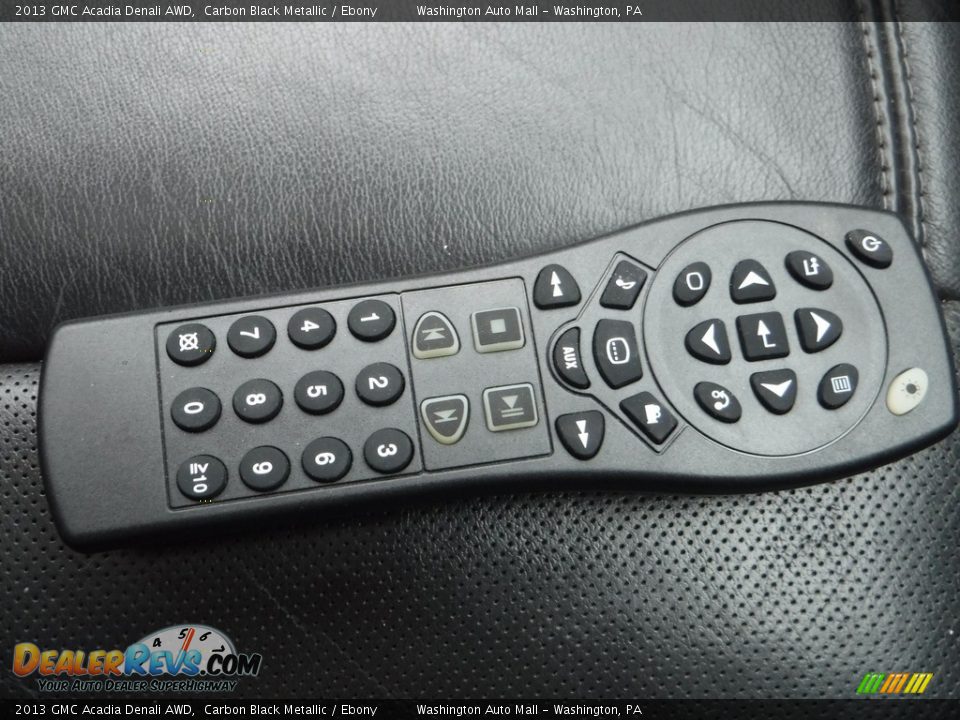 2013 GMC Acadia Denali AWD Carbon Black Metallic / Ebony Photo #13