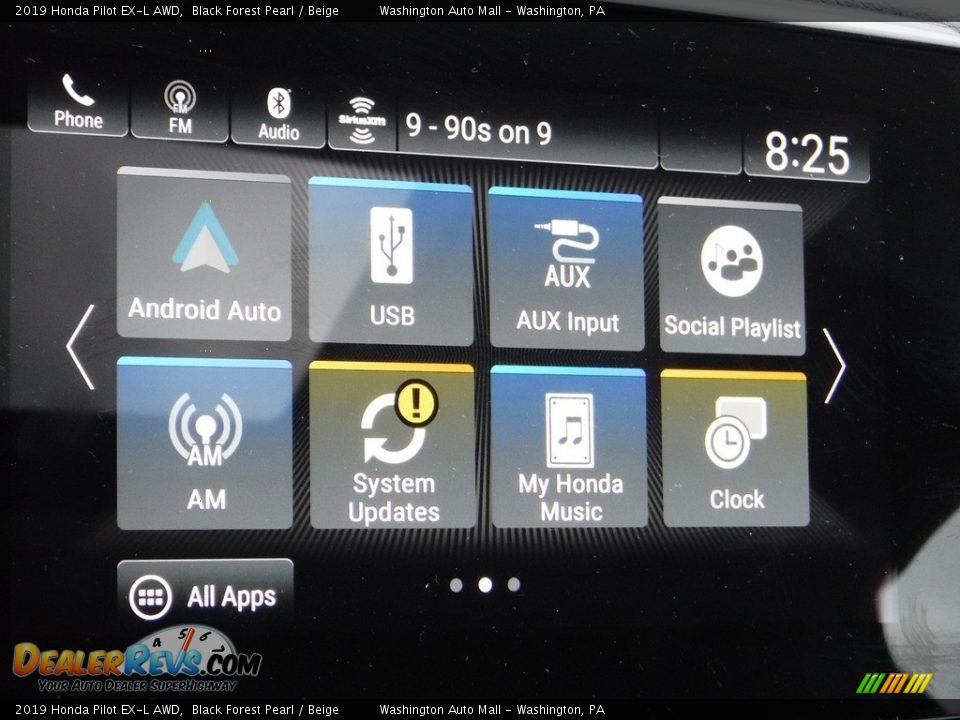 2019 Honda Pilot EX-L AWD Black Forest Pearl / Beige Photo #21