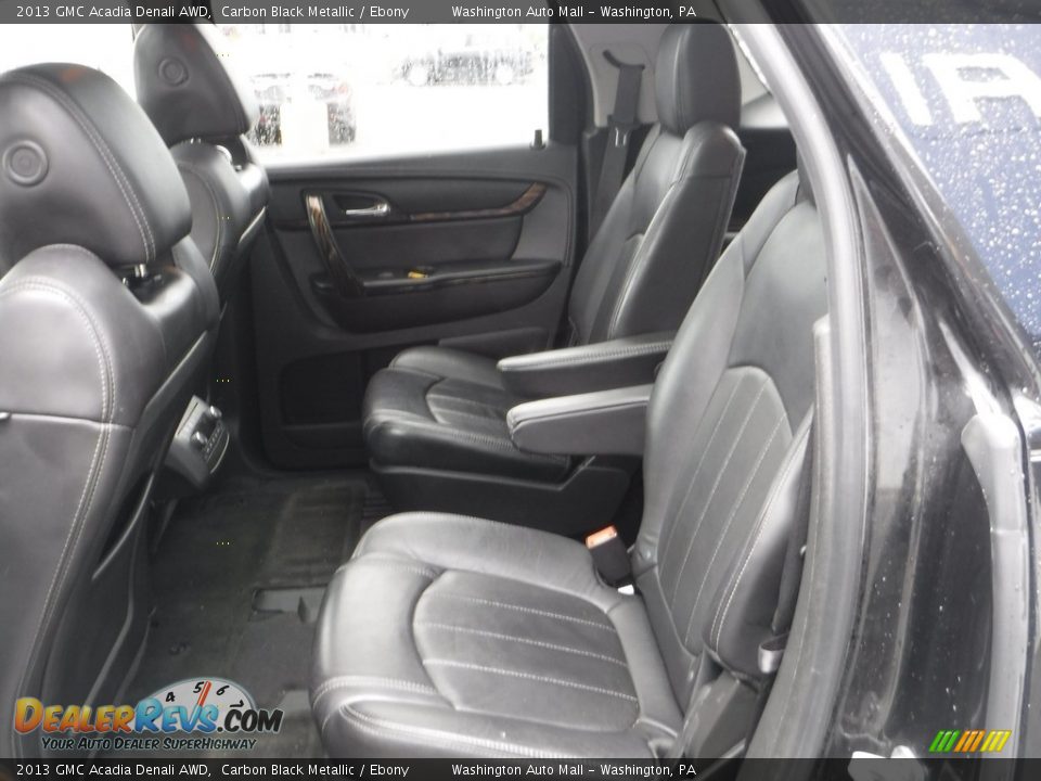 2013 GMC Acadia Denali AWD Carbon Black Metallic / Ebony Photo #15