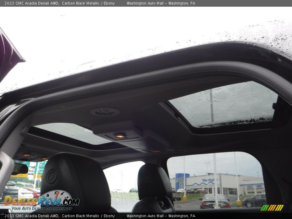 2013 GMC Acadia Denali AWD Carbon Black Metallic / Ebony Photo #17