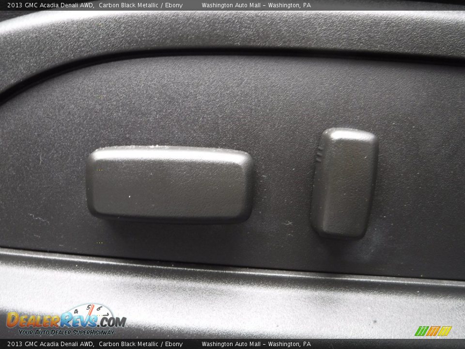 2013 GMC Acadia Denali AWD Carbon Black Metallic / Ebony Photo #21
