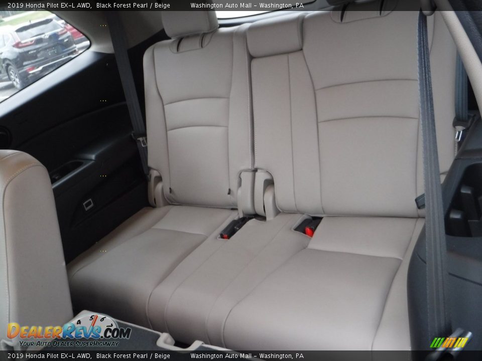 2019 Honda Pilot EX-L AWD Black Forest Pearl / Beige Photo #29