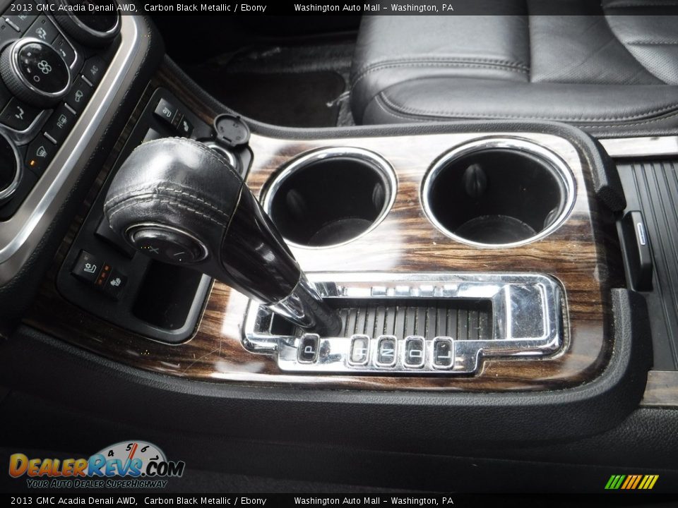 2013 GMC Acadia Denali AWD Carbon Black Metallic / Ebony Photo #22