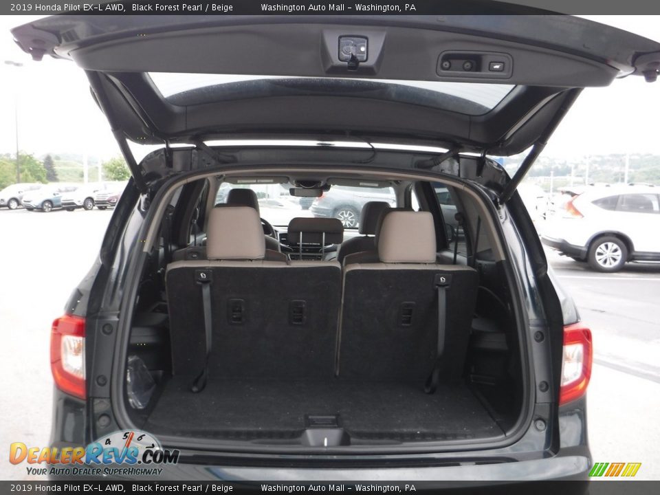 2019 Honda Pilot EX-L AWD Black Forest Pearl / Beige Photo #30