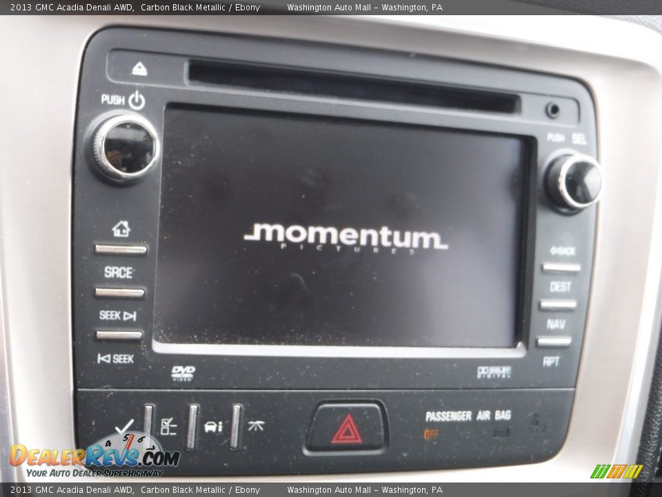 2013 GMC Acadia Denali AWD Carbon Black Metallic / Ebony Photo #27