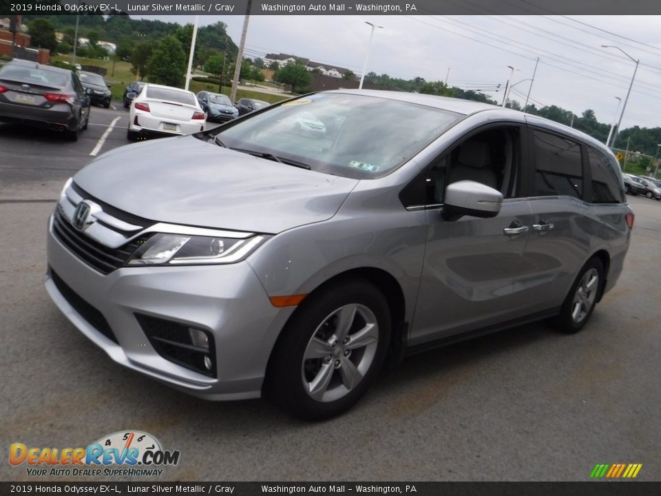 2019 Honda Odyssey EX-L Lunar Silver Metallic / Gray Photo #5