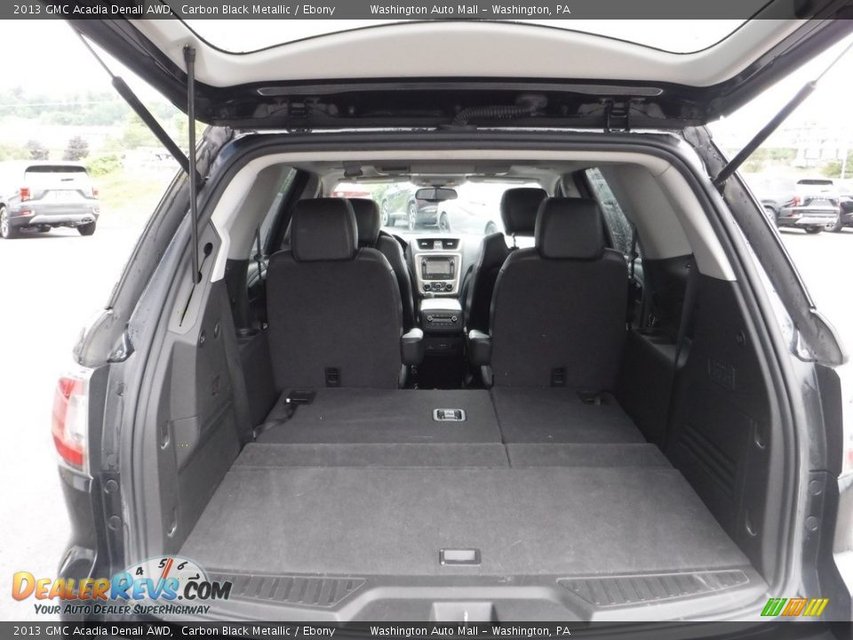 2013 GMC Acadia Denali AWD Carbon Black Metallic / Ebony Photo #35