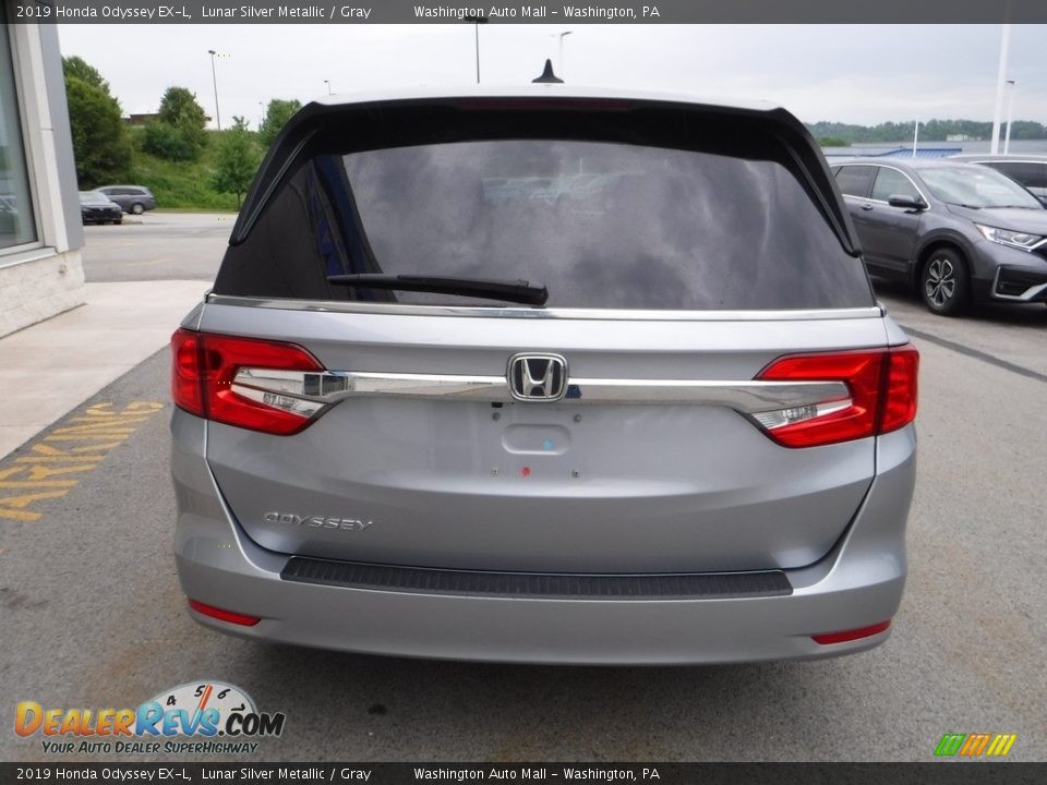 2019 Honda Odyssey EX-L Lunar Silver Metallic / Gray Photo #8