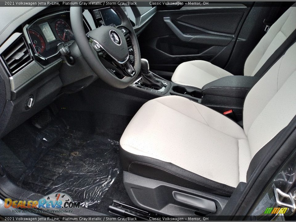 Front Seat of 2021 Volkswagen Jetta R-Line Photo #4