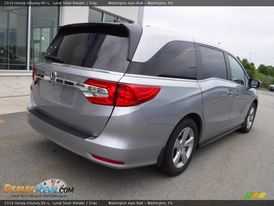 2019 Honda Odyssey EX-L Lunar Silver Metallic / Gray Photo #9