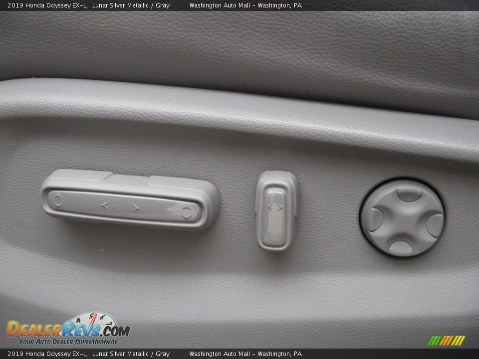 2019 Honda Odyssey EX-L Lunar Silver Metallic / Gray Photo #16