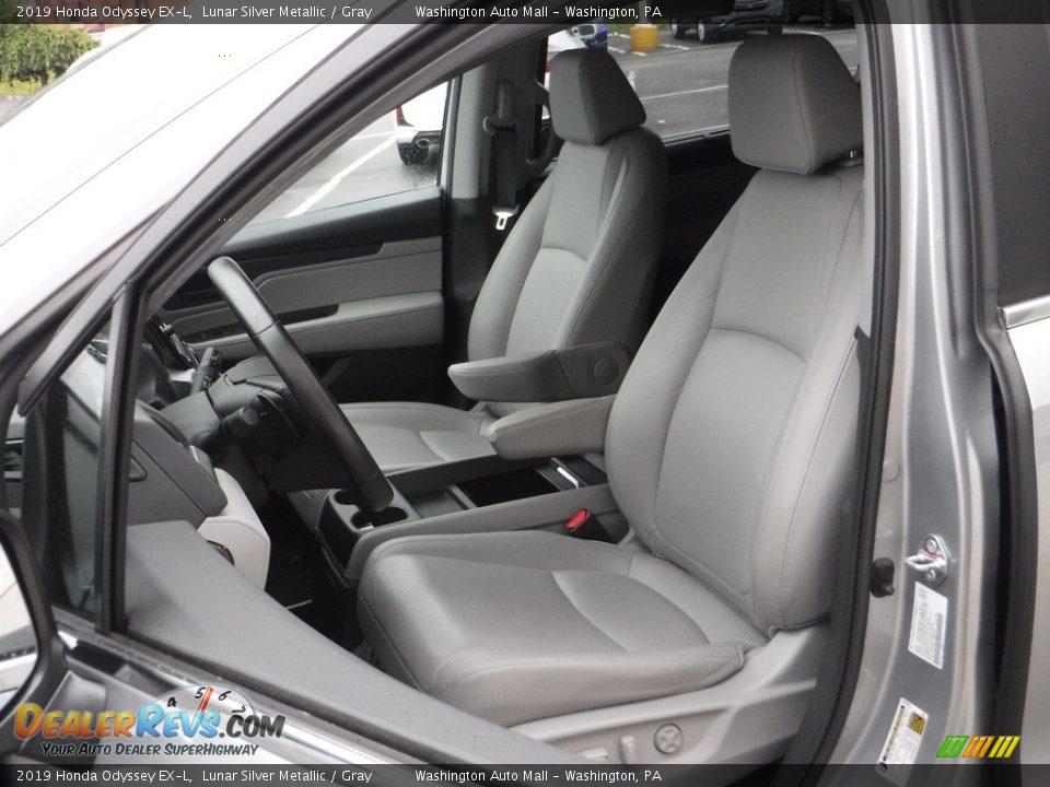 2019 Honda Odyssey EX-L Lunar Silver Metallic / Gray Photo #17