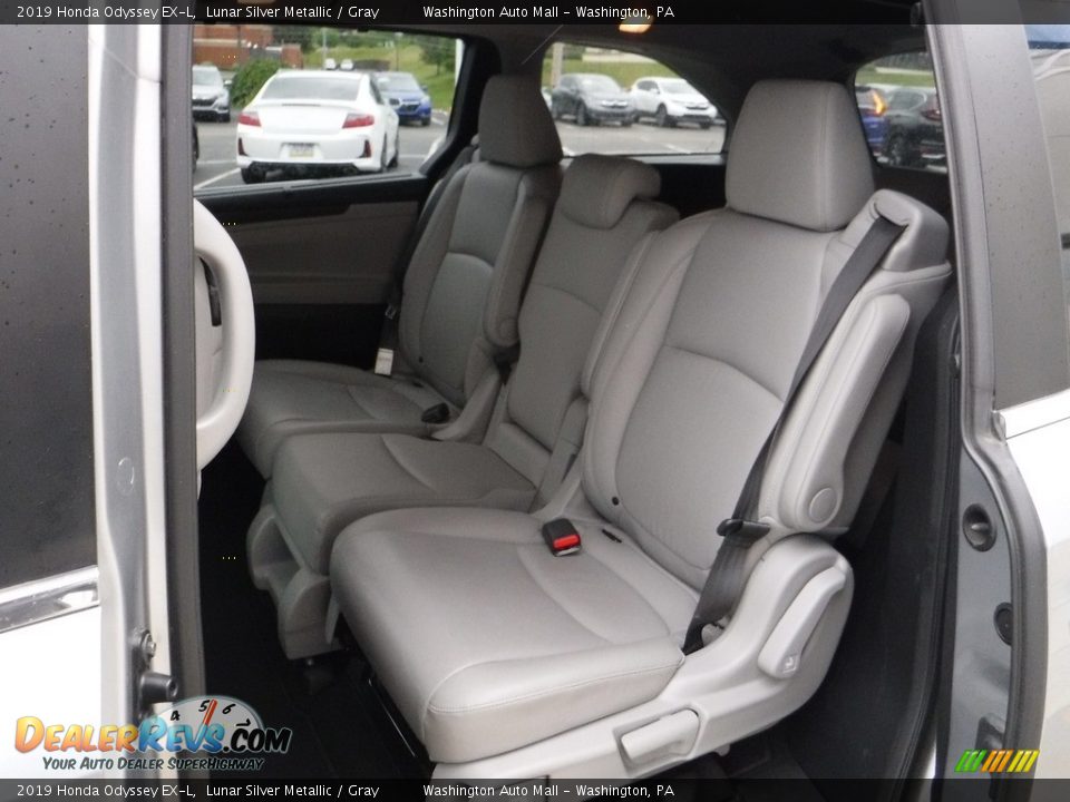 2019 Honda Odyssey EX-L Lunar Silver Metallic / Gray Photo #27