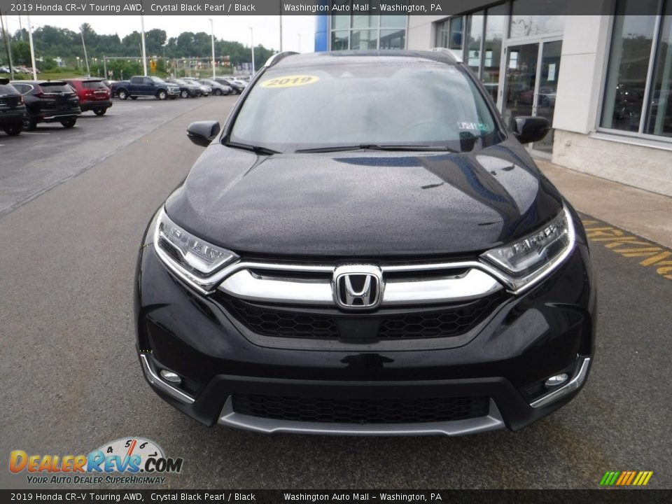 2019 Honda CR-V Touring AWD Crystal Black Pearl / Black Photo #5