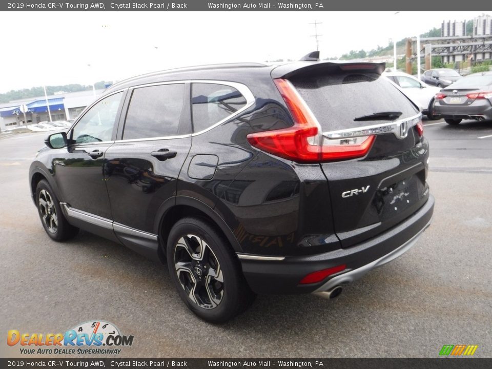 2019 Honda CR-V Touring AWD Crystal Black Pearl / Black Photo #8