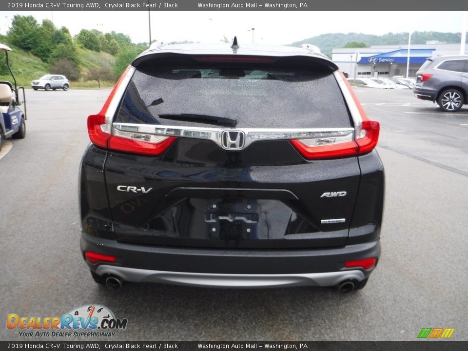2019 Honda CR-V Touring AWD Crystal Black Pearl / Black Photo #9