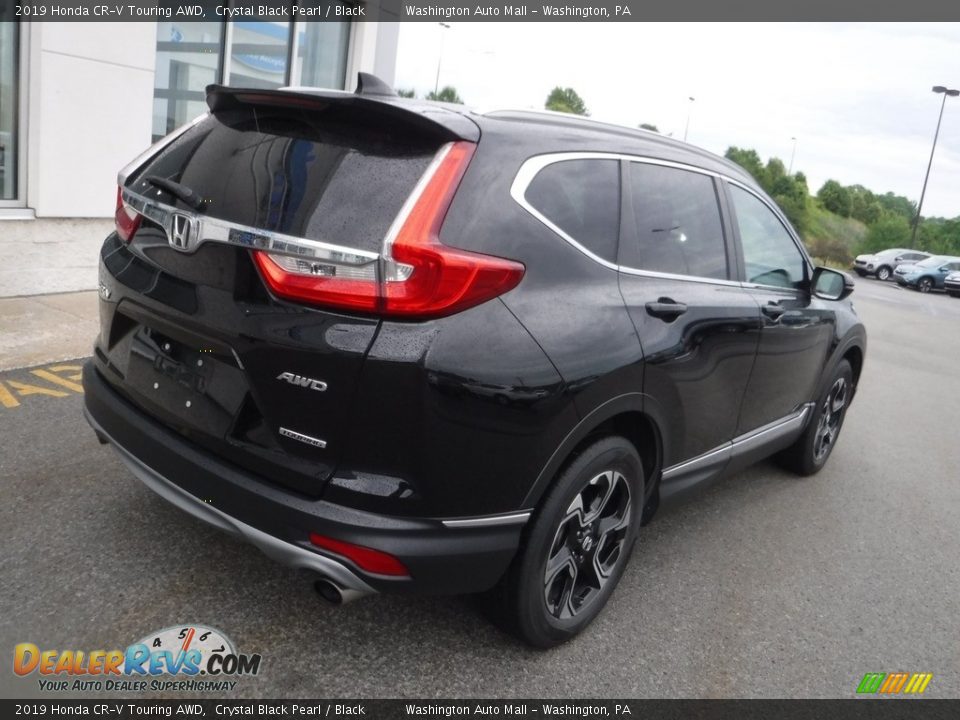 2019 Honda CR-V Touring AWD Crystal Black Pearl / Black Photo #10