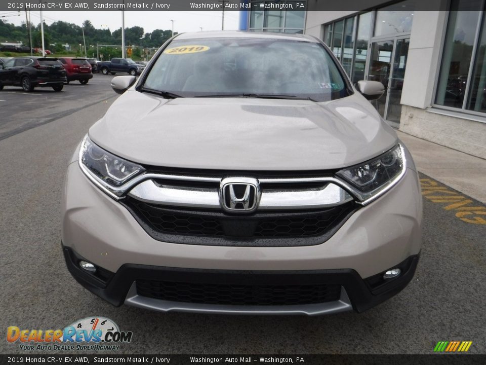 2019 Honda CR-V EX AWD Sandstorm Metallic / Ivory Photo #5