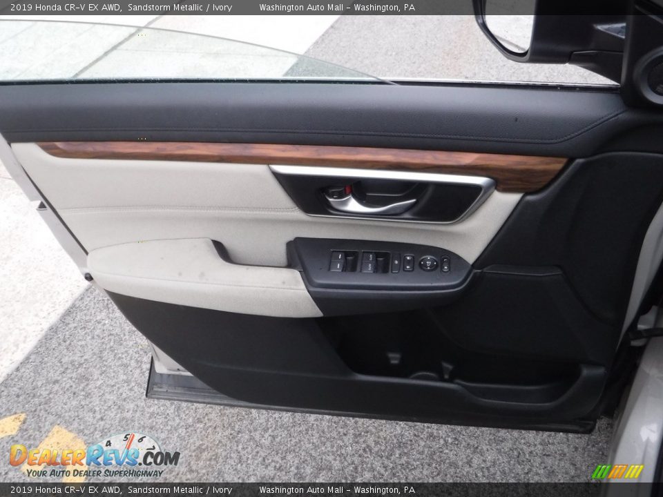 2019 Honda CR-V EX AWD Sandstorm Metallic / Ivory Photo #13