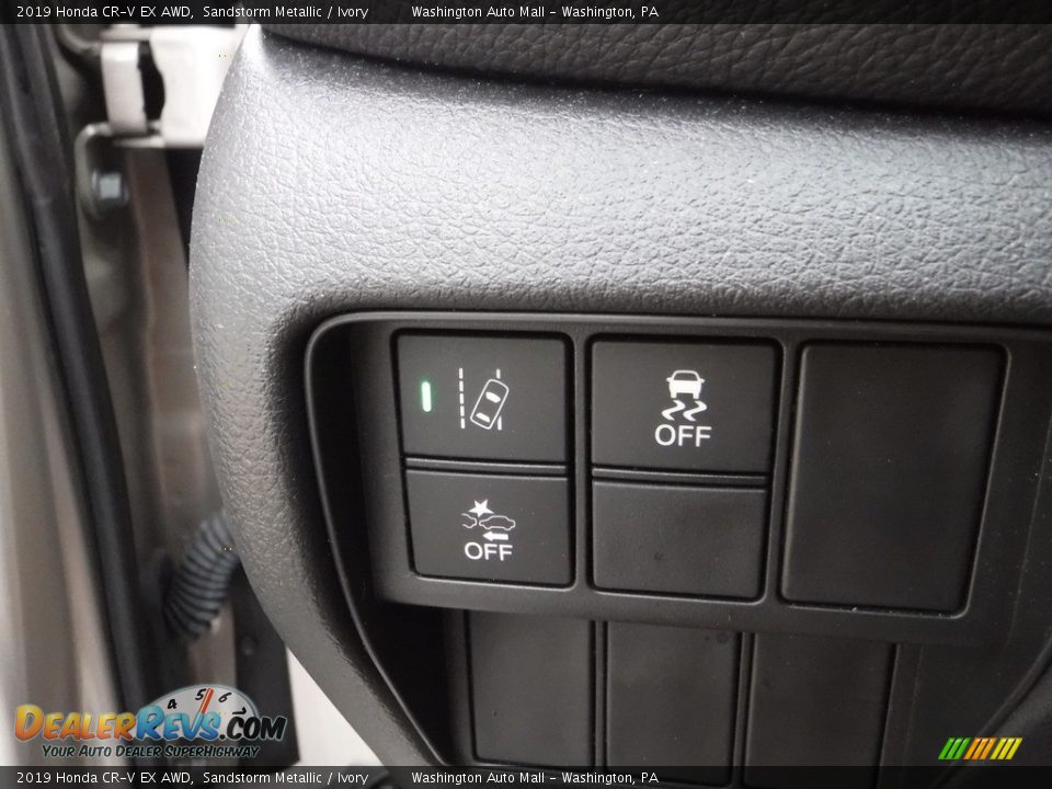 2019 Honda CR-V EX AWD Sandstorm Metallic / Ivory Photo #17