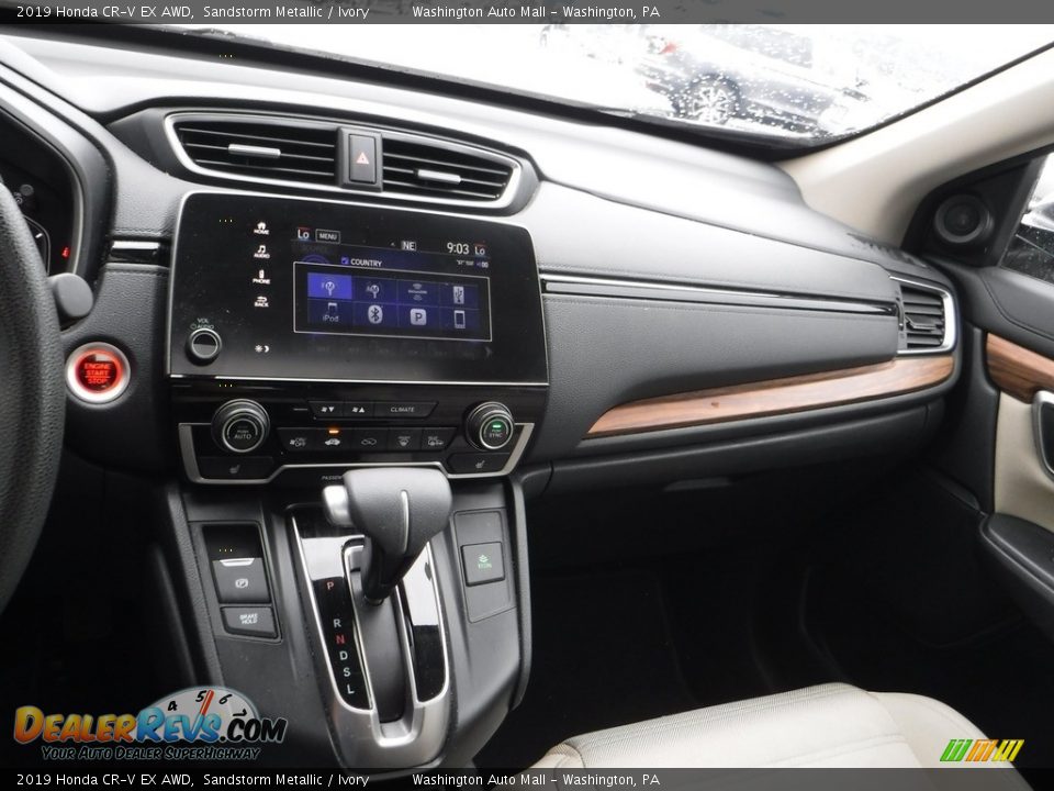 2019 Honda CR-V EX AWD Sandstorm Metallic / Ivory Photo #19