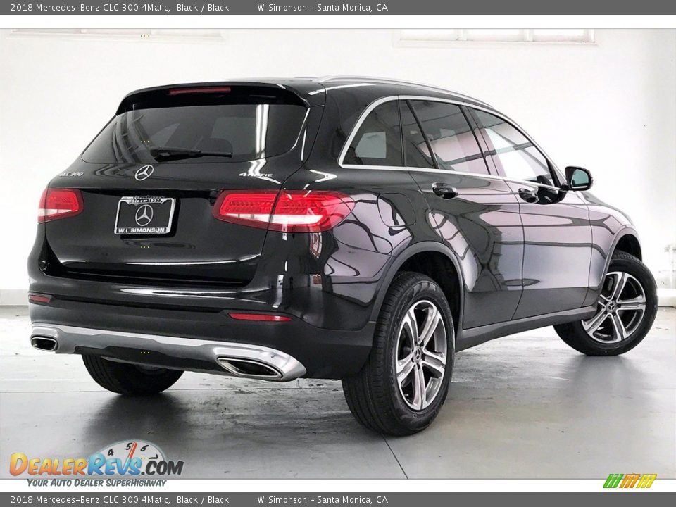 2018 Mercedes-Benz GLC 300 4Matic Black / Black Photo #13