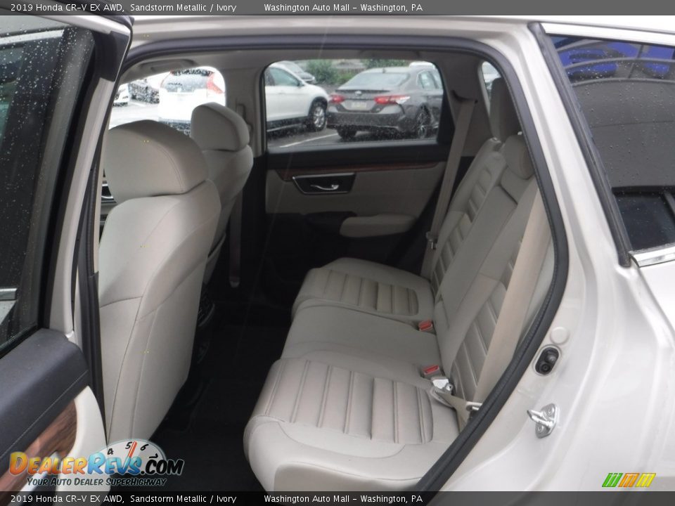 2019 Honda CR-V EX AWD Sandstorm Metallic / Ivory Photo #25