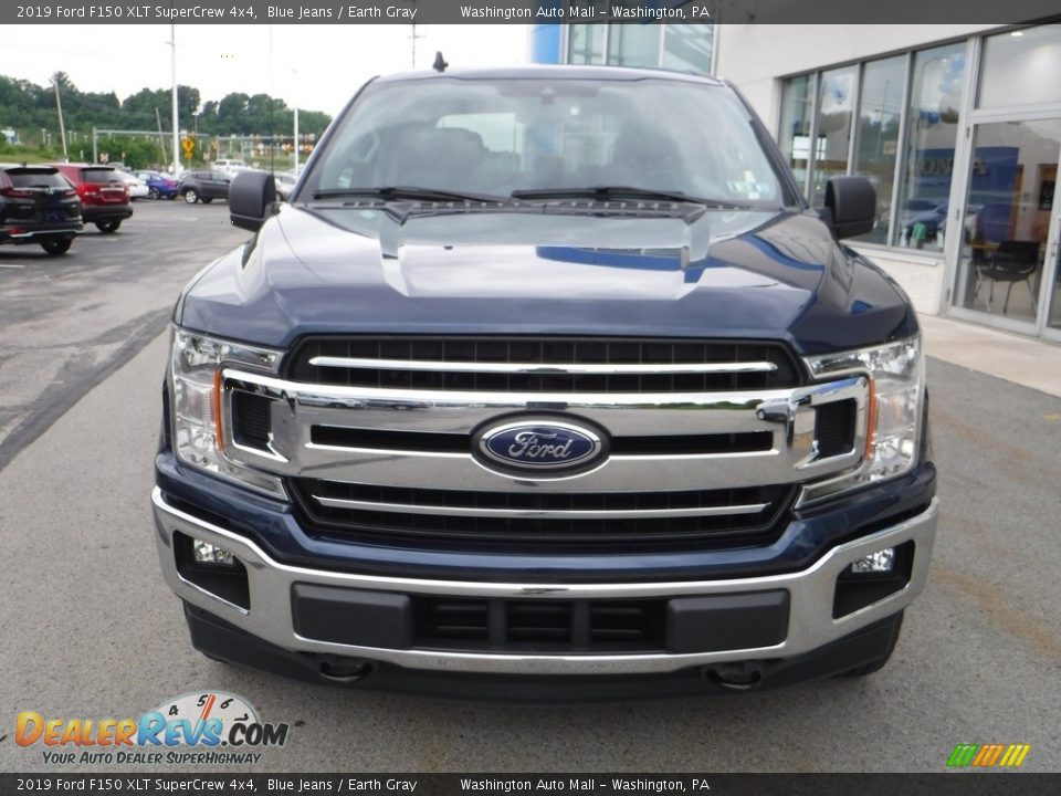 2019 Ford F150 XLT SuperCrew 4x4 Blue Jeans / Earth Gray Photo #5