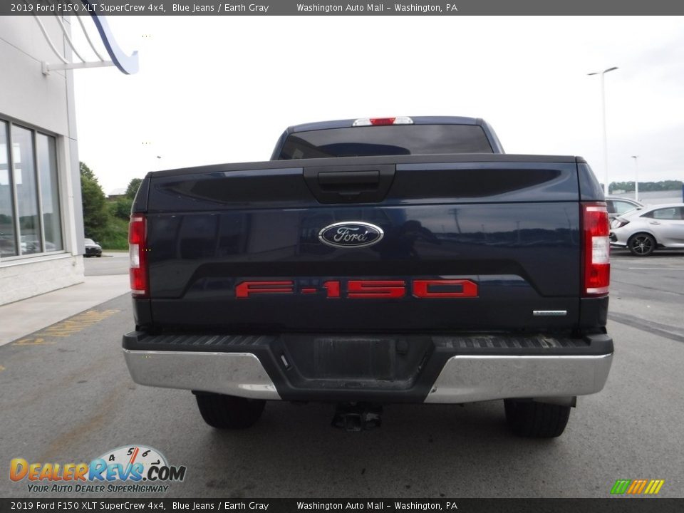 2019 Ford F150 XLT SuperCrew 4x4 Blue Jeans / Earth Gray Photo #10