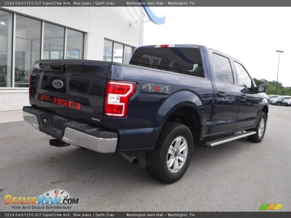 2019 Ford F150 XLT SuperCrew 4x4 Blue Jeans / Earth Gray Photo #11