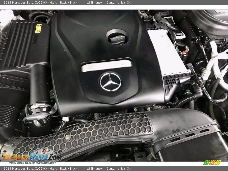 2018 Mercedes-Benz GLC 300 4Matic Black / Black Photo #32