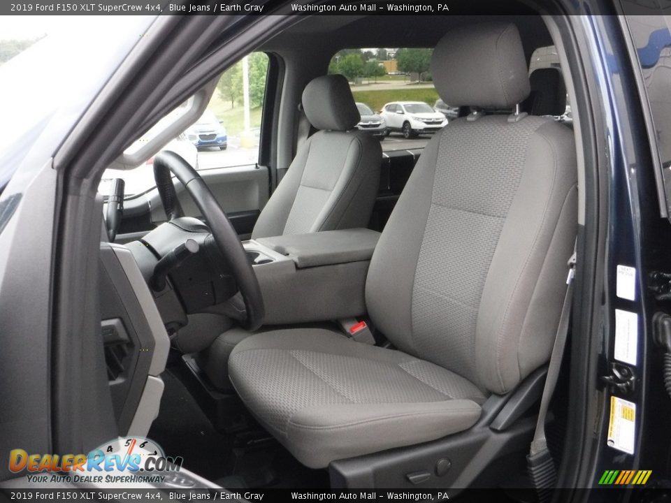 2019 Ford F150 XLT SuperCrew 4x4 Blue Jeans / Earth Gray Photo #17