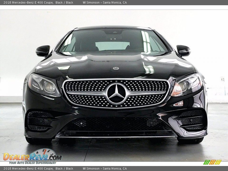 Black 2018 Mercedes-Benz E 400 Coupe Photo #2