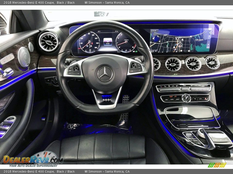 Dashboard of 2018 Mercedes-Benz E 400 Coupe Photo #4