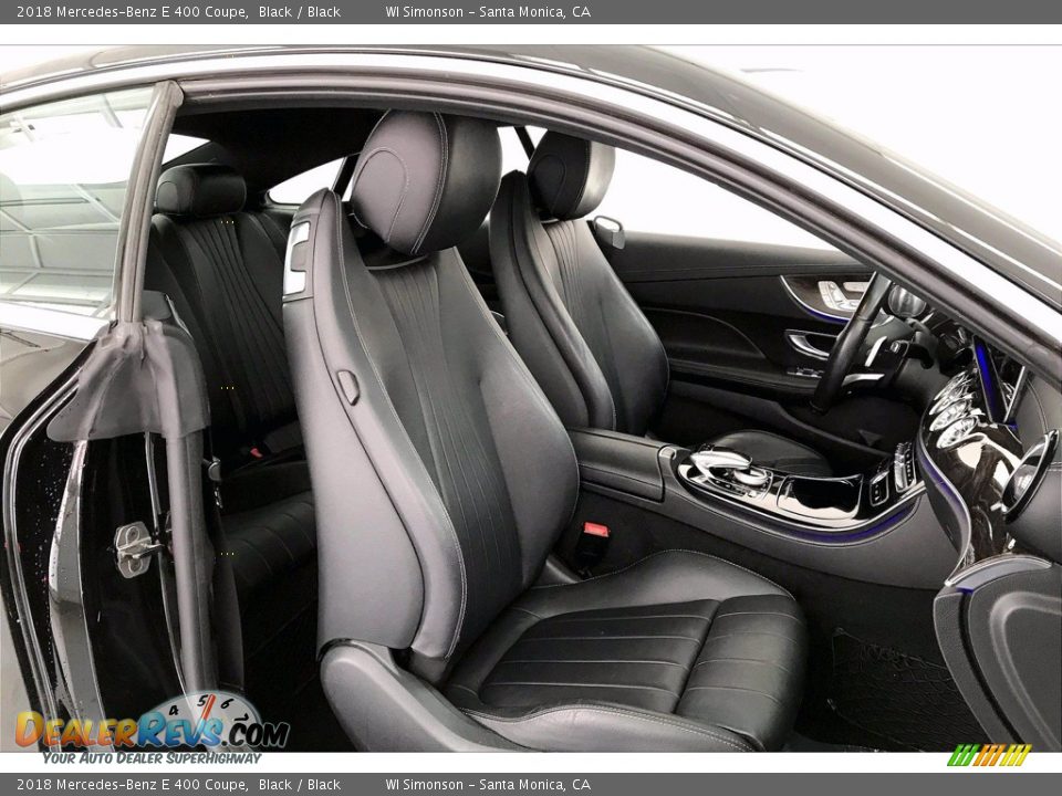 Front Seat of 2018 Mercedes-Benz E 400 Coupe Photo #6