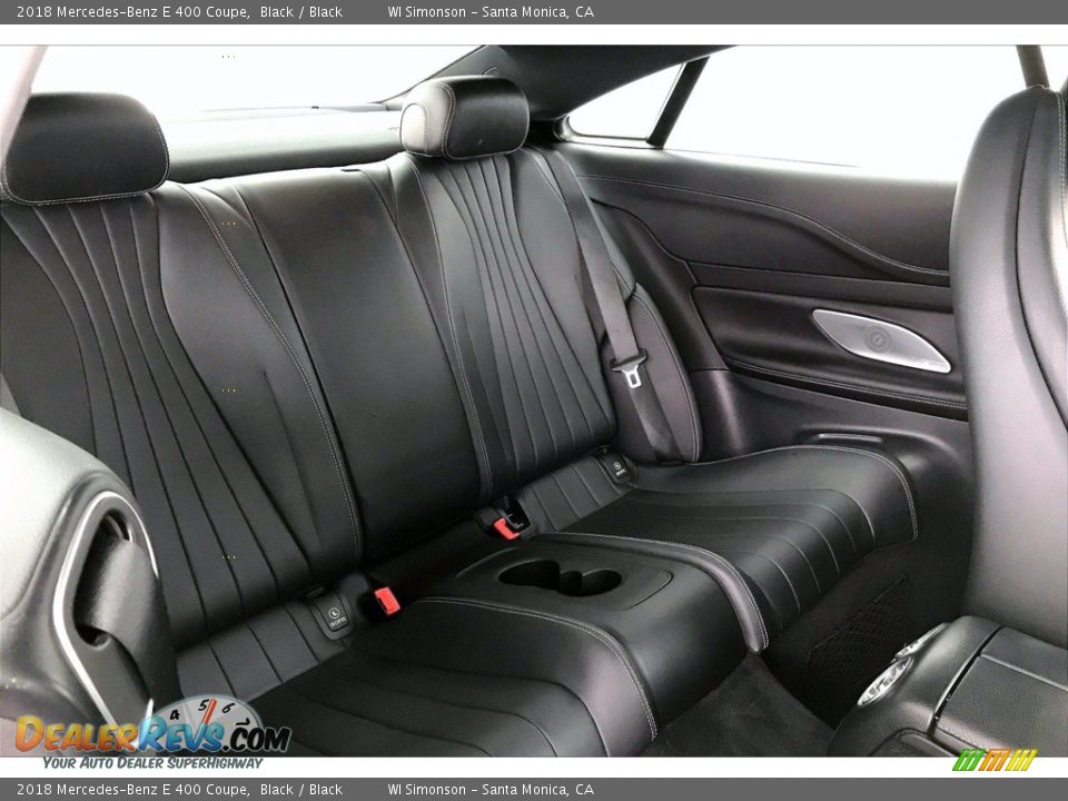 Rear Seat of 2018 Mercedes-Benz E 400 Coupe Photo #19