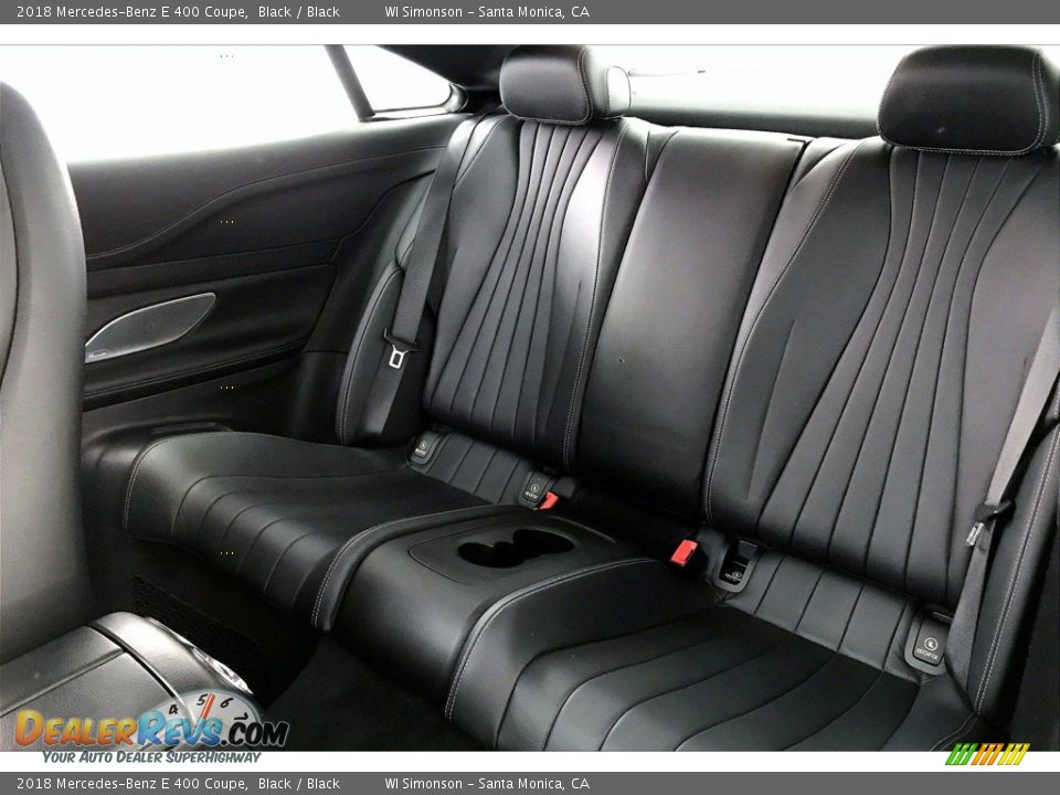 Rear Seat of 2018 Mercedes-Benz E 400 Coupe Photo #20