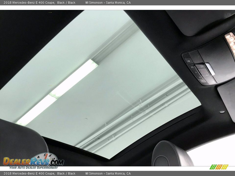 Sunroof of 2018 Mercedes-Benz E 400 Coupe Photo #25