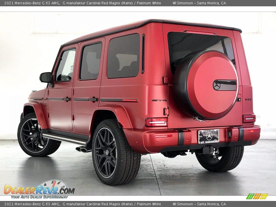 G manufaktur Cardinal Red Magno (Matte) 2021 Mercedes-Benz G 63 AMG Photo #2